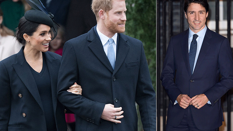 Ο Justin Trudeau καλωσόρισε στον Καναδά τη Meghan Markle και τον πρίγκιπα Harry