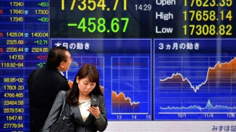 Πτωτικές τάσεις στο χρηματιστήριο του Τόκιο