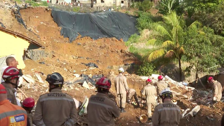 Επτά νεκροί από κατολίσθηση στη Βραζιλία