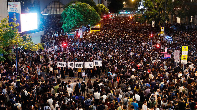 Πορεία την Πρωτοχρονιά σχεδιάζουν οι διαδηλωτές στο Χονγκ Κονγκ