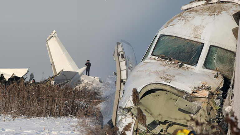 Πτώση αεροσκάφους με 100 επιβάτες στο Καζακστάν
