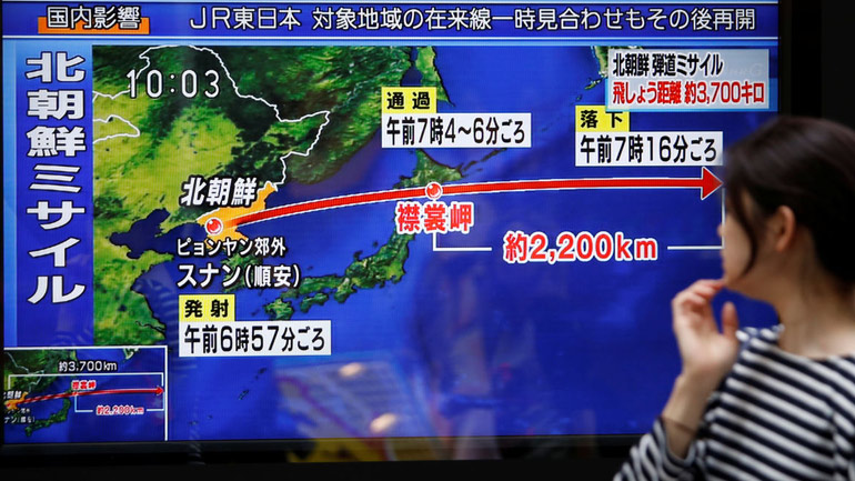Ιαπωνία: Το τηλεοπτικό δίκτυο NHK ζητεί συγγνώμη για την είδηση ότι η Βόρεια Κορέα εκτόξευσε βαλλιστικό πύραυλο