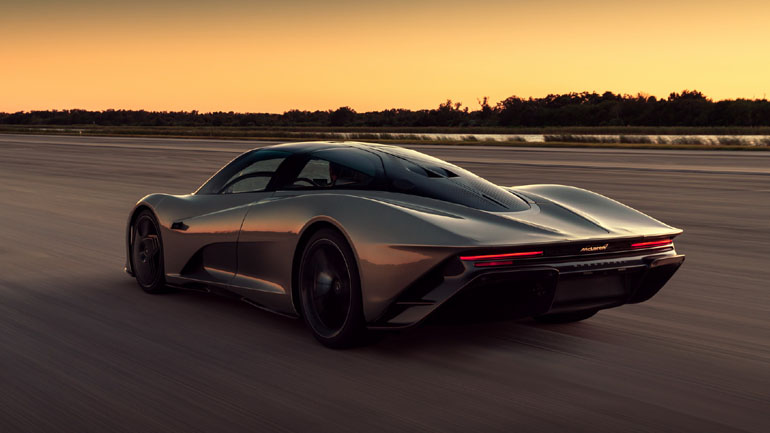 Η τελική ταχύτητα της McLaren Speedtail ξεπερνά τα 400 χλμ./ώρα