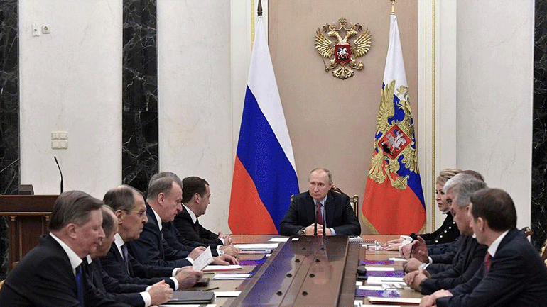 Επιχειρησιακή σύσκεψη Πούτιν για τη Συρία