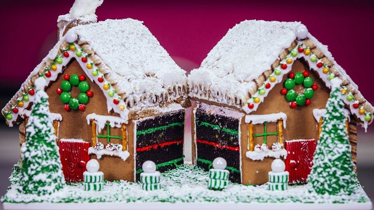 Φτιάξτε μπισκοτόσπιτο με ζαχαρωτά που ξετρελαίνει μικρούς και μεγάλους