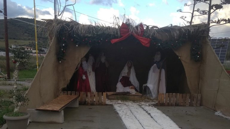 Έκλεψαν το άχυρο από τη φάτνη των Χριστουγέννων στην Κρήτη