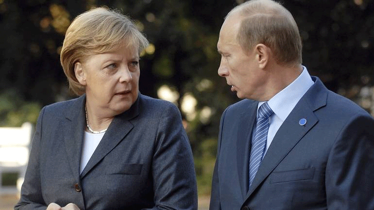 Τηλεφωνική επικοινωνία Πούτιν – Μέρκελ για Nord Stream 2 και Λιβύη