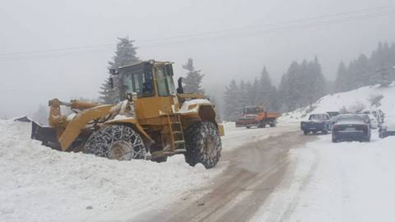 Ανοιχτό το οδικό δίκτυο στην Καρδίτσα