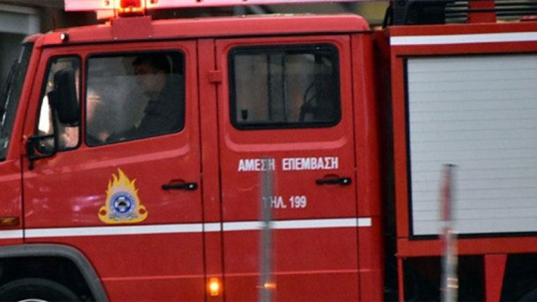 Πυρκαγιά στην περιοχή Πλατιές Κεφαλονιάς