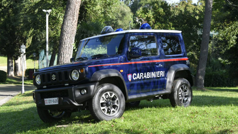 To Suzuki Jimny τώρα και σε περιπολικό