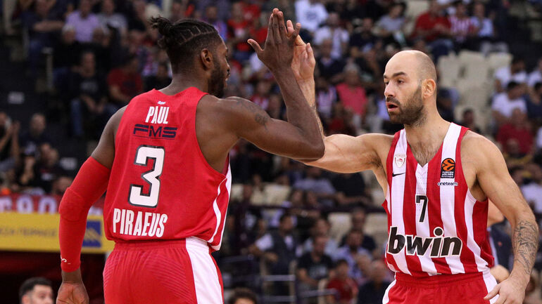 Ολυμπιακός: Προπονήθηκαν οι Σπανούλης, Πρίντεζης και Πολ