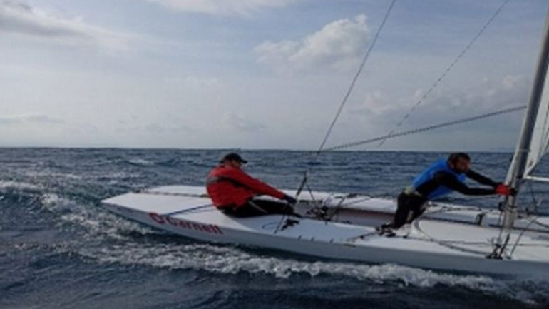 Ιστιοπλοΐα: Ασημένιο μετάλλιο για τους Παπαθανασίου και Νούτσο στην 63η «Nice Christmas Reggatta»