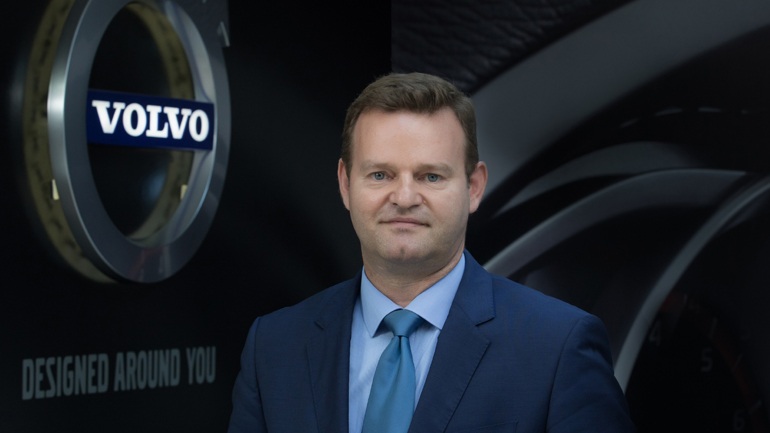 O Πρόεδρος της Volvo Car Hellas Νίκος Γιαννουσάς