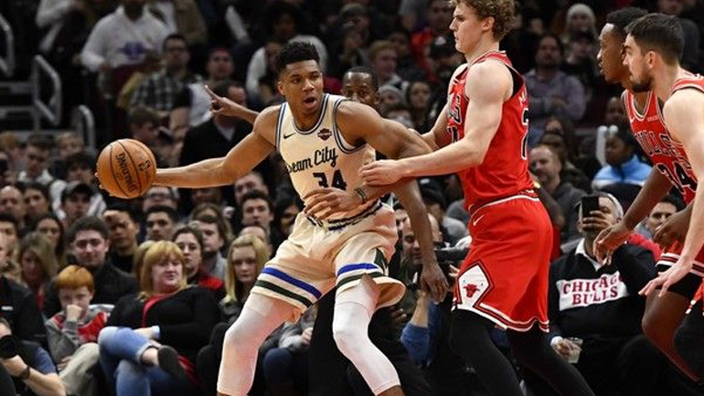 Οι Μπακς νίκησαν 123-102 τους Μπουλς και έκλεισαν τη χρονιά με το καλύτερο ρεκόρ στο ΝΒΑ