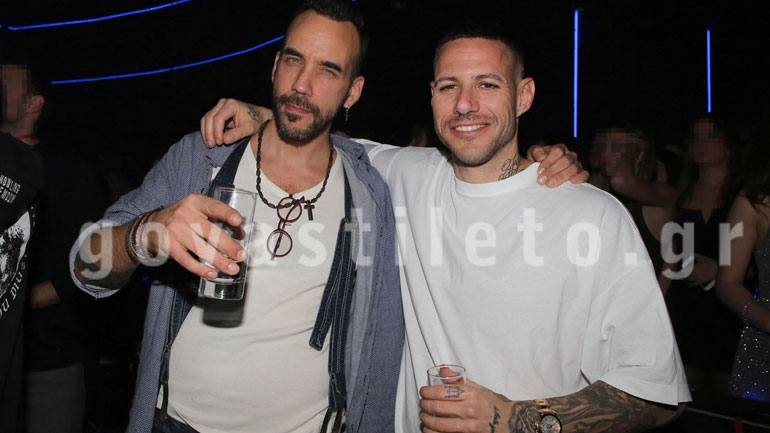 Πάρις Κασιδόκωστας: Βραδινή έξοδος στο νυχτερινό κέντρο όπου εμφανίζεται η Τάμτα