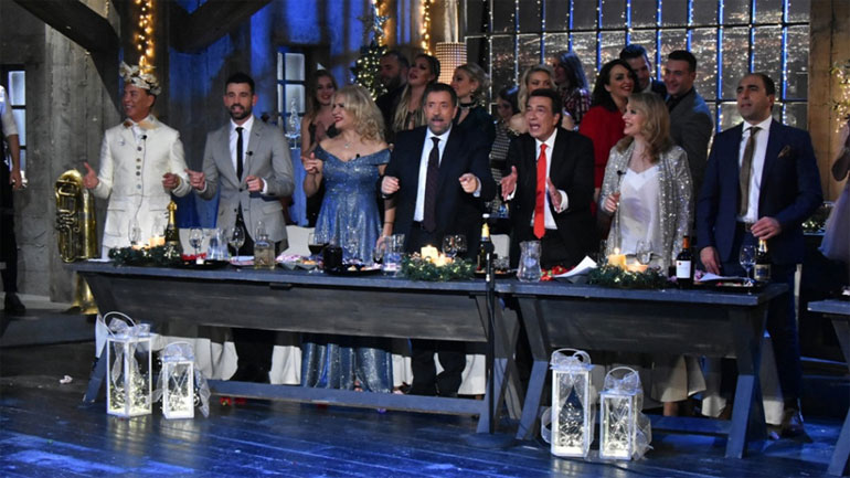 Στην υγειά μας ρε παιδιά: Ρεβεγιόν Πρωτοχρονιάς με τον Σπύρο Παπαδόπουλο