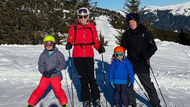 Μαριέττα Χρουσαλά – Λέων Πατίτσας: Απόδραση στις Άλπεις για την Πρωτοχρονιά