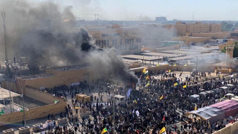 Βαγδάτη: Οι παραστρατιωτικές οργανώσεις αποσύρονται από την πρεσβεία των ΗΠΑ