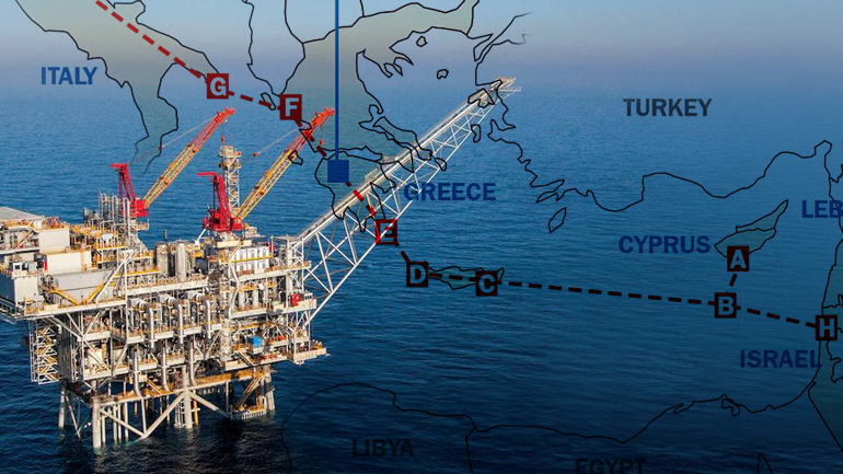 O EastMed είναι η πιο ανταγωνιστική επιλογή μεταφοράς αερίου