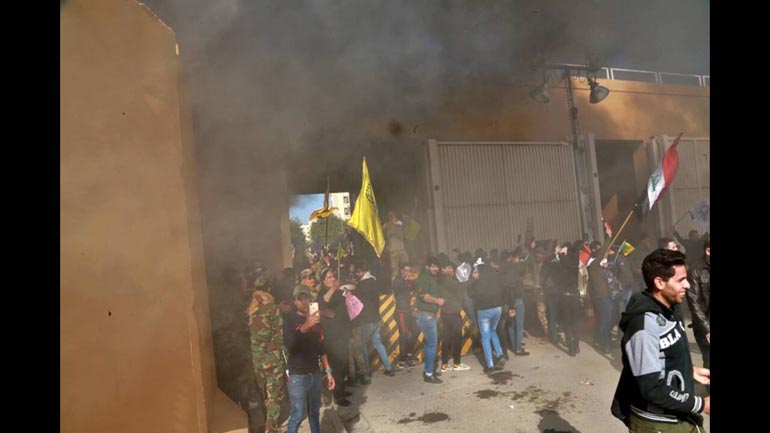 Ιράκ: Αποχώρησαν όλοι οι διαδηλωτές από την αμερικανική πρεσβεία