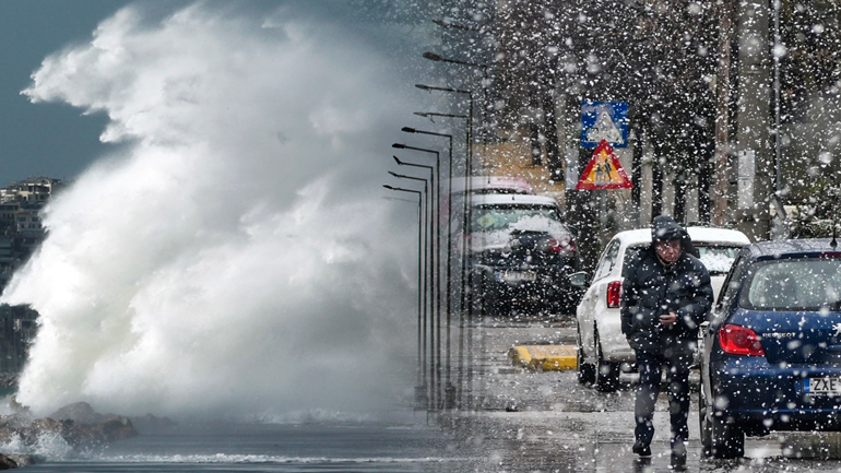 Σε εξέλιξη κακοκαιρία express