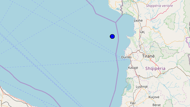 Σεισμός 3,1 Ρίχτερ στην Αλβανία