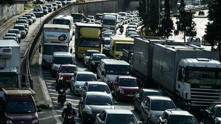 Αυξημένη κίνηση στον Κηφισό λόγω έργων