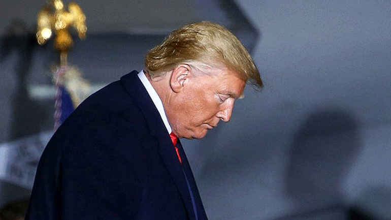 Ο Ντόναλντ Τραμπ ανάρτησε στο twitter την αμερικανική σημαία μετά τον θάνατο του ιρανού υποστράτηγου Κασέμ Σουλεϊμανί