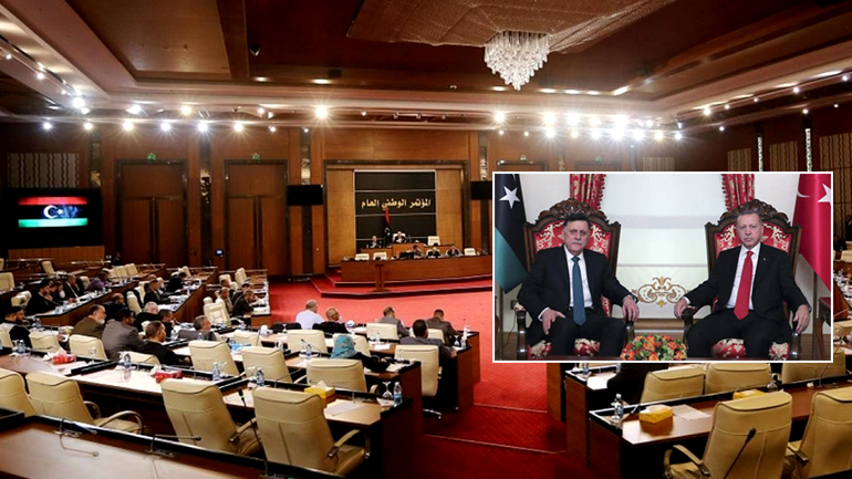 Η λιβυκή βουλή είπε “όχι” στη συμφωνία με την Τουρκία