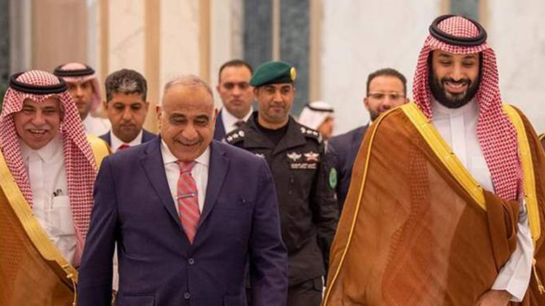 Ο πρίγκιπας διάδοχος της Σαουδικής Αραβίας και ο πρωθυπουργός του Ιράκ συζήτησαν τις εξελίξεις στην περιοχή