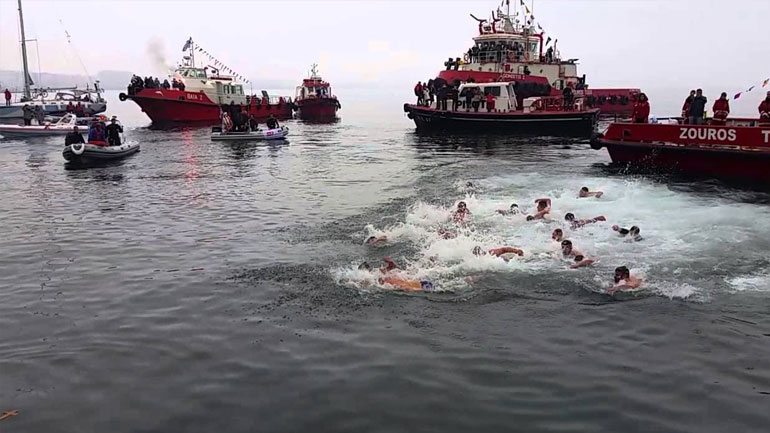 Με χαμηλές θερμοκρασίες ο εορτασμός των Θεοφανείων στη Θεσσαλονίκη