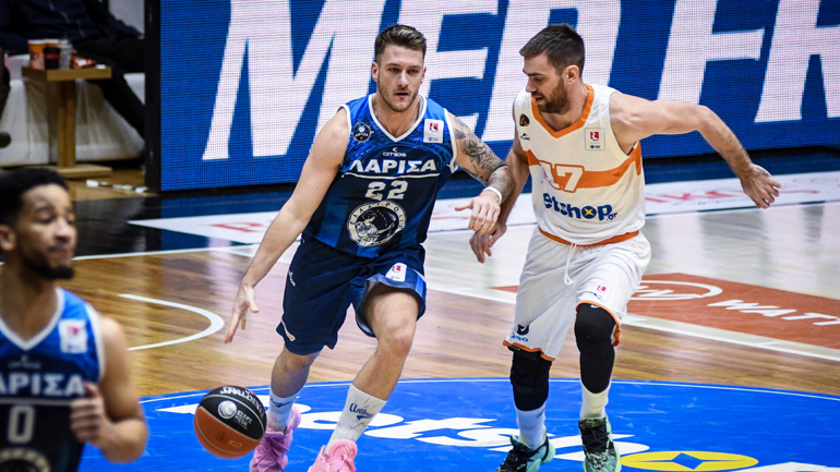 Έκπληξη από την Λάρισα, 76-62 τον Προμηθέα στην Πάτρα