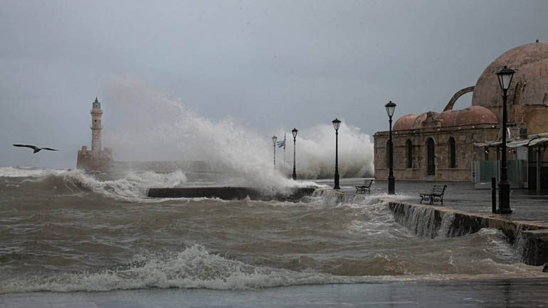 Χανιά: Σε επιφυλακή για την επικείμενη κακοκαιρία ο κρατικός μηχανισμός