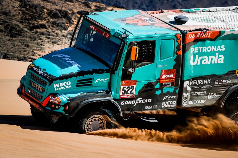 Η κατηγορία των φορτηγών είναι άκρως θεαματική...