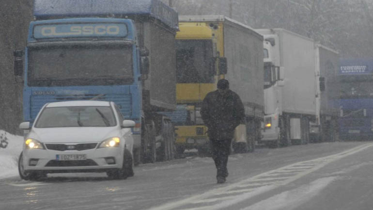 Απαγόρευση κυκλοφορίας των φορτηγών μετά τις έξι το απόγευμα στην Εγνατία οδό