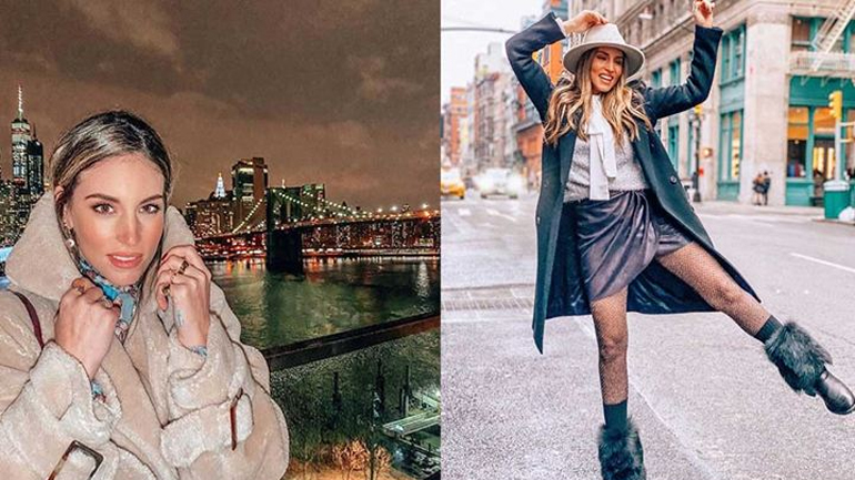 Αθηνά Οικονομάκου: Νέες φωτογραφίες από τις διακοπές της στη Νέα Υόρκη