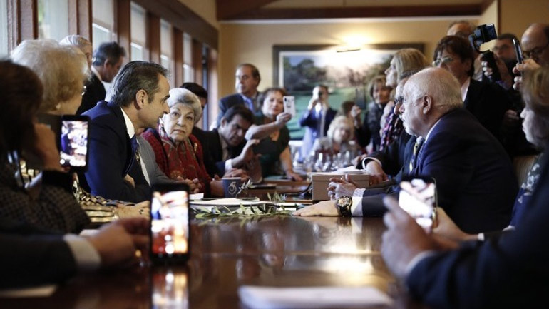 Μητσοτάκης: «Επιδιώκουμε την ειρήνη και την επίλυση των διαφορών μας με βάση το Διεθνές Δίκαιο»