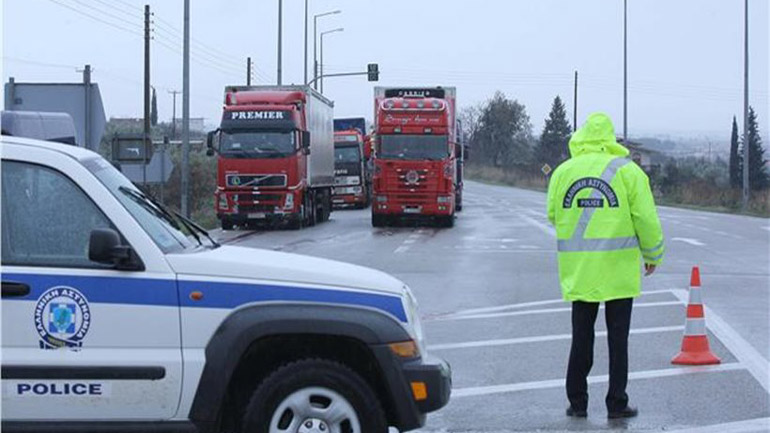 ΕΛ.ΑΣ.: Αίρεται η απαγόρευση κυκλοφορίας-Κανονικά τα φορτηγά στον αυτοκινητόδρομο Κόρινθος-Τρίπολη-Καλαμάτα – Σπάρτη