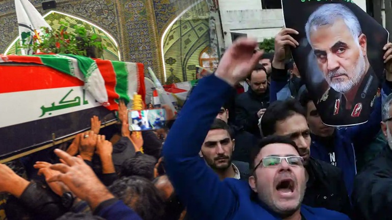 Ξεκίνησε η ταφή του Σουλεϊμανί Ξεκίνησε η ταφή του Σουλεϊμανί