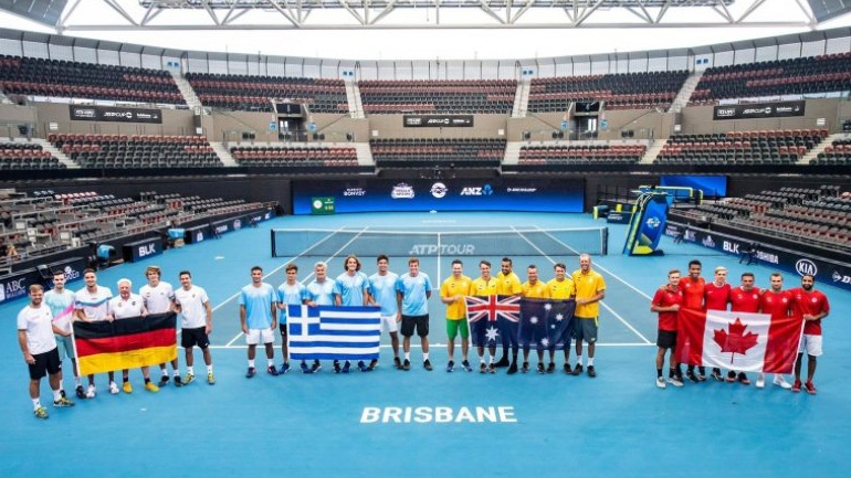 Τένις: «Αυλαία» με ήττα για την ελληνική ομάδα στο ATP Cup