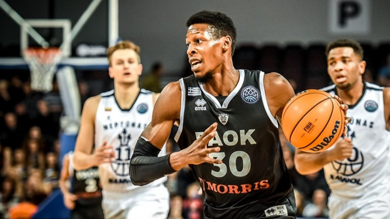 Ζωντανός για την πρόκριση ο ΠΑΟΚ, νίκησε 86-80 τη Νεπτούνας στη Λιθουανία