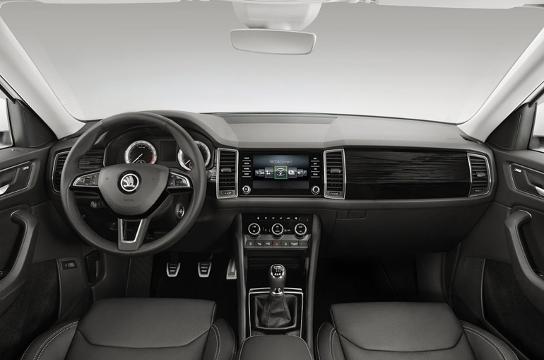 Η ποιότητα στο εσωτερικό του Skoda Kodiaq είναι υψηλή και χαρακτηρίζεται από τους μεγάλους χώρους που διαθέτει