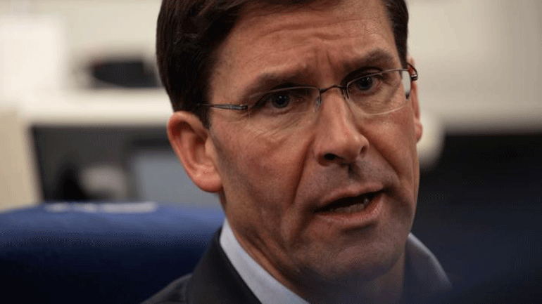 Μαρκ Έσπερ: Το Πεντάγωνο δεν έχει λάβει αίτημα από το Ιράκ για να αποσύρει τις αμερικανικές δυνάμεις