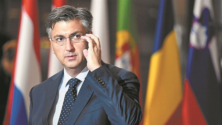 Συνάντηση με τον Μακρόν έχει ο Κροάτης πρωθυπουργός