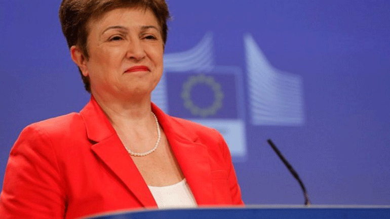 Τη στήριξή της στην Ελλάδα εξέφρασε η γ.γ. του ΔΝΤ Κρισταλίνα Γκεοργκίεβα