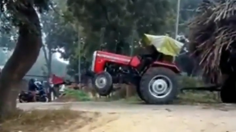 Ρυμούλκηση ενός τρακτέρ -fail