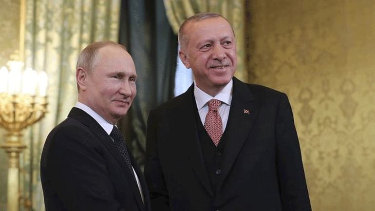 Ολοκληρώθηκαν οι συνομιλίες Πούτιν – Ερντογάν στην Κωνσταντινούπολη