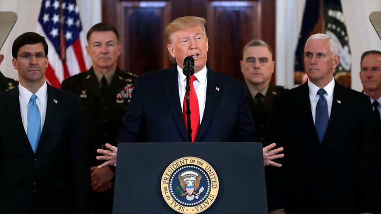 Εκτονωτική παρέμβαση Τραμπ