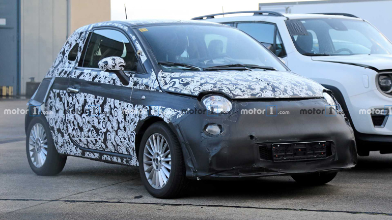 Το ηλεκτρικό Fiat 500e βρίσκεται ακόμα σε στάδιο εξέλιξης...