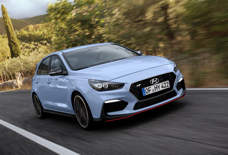 Η Hyundai δείχνει πολύ δυνατή σε όλα τα επίπεδα και στις κατηγορίες (στη φωτό το Hyundai i30N)